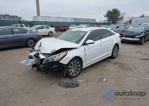 2015 Hyundai Sonata Sport from USA, damaged, VIN 5NPE34AF4FH077344
